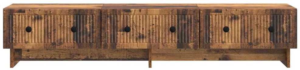 TV staliukas Televizoriaus spintelė 147 x 34,5 x 30 cm Sendintos medienos