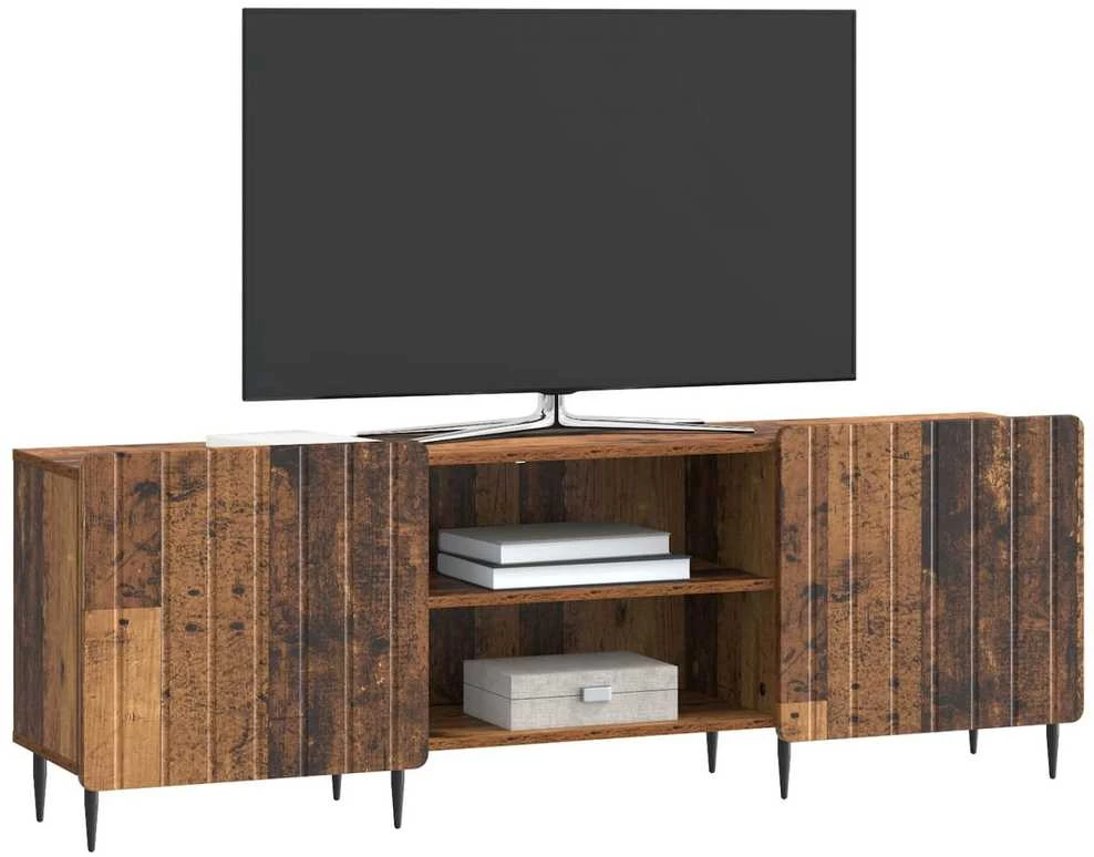 TV staliukas Televizoriaus spintelė Sendintos medienos 150 x 31 x 52 cm