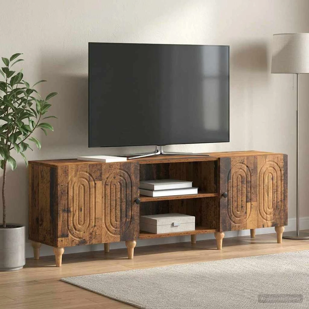 TV staliukas Televizoriaus spintelė 150 x 31 x 50 cm Sendintos medienos