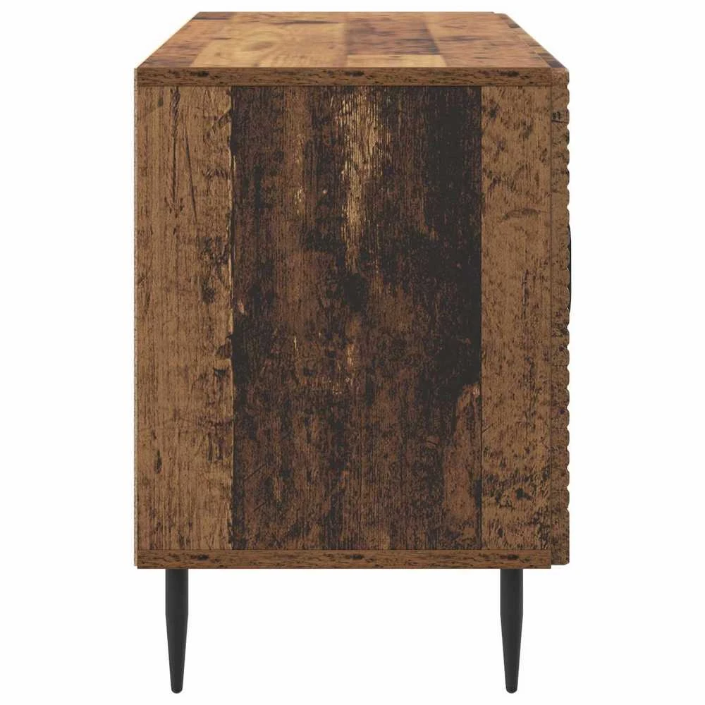 TV staliukas Televizoriaus spintelė Sendintos medienos 99 x 34,5 x 50 cm