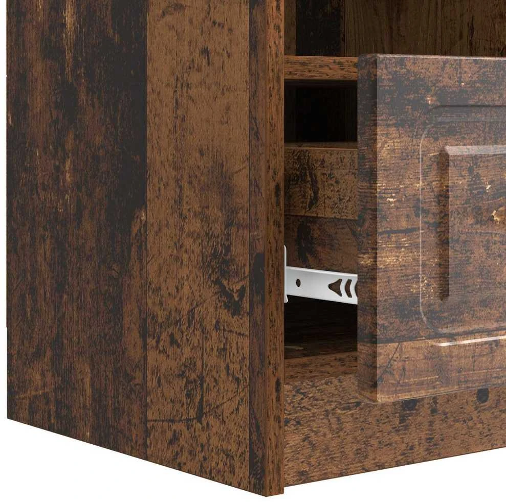 TV staliukas Televizoriaus spintelė Sendintos medienos 102 x 34,5 x 47 cm