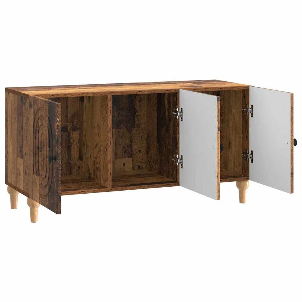 TV staliukas Televizoriaus spintelė 99 x 34,5 x 50 cm Sendintos medienos