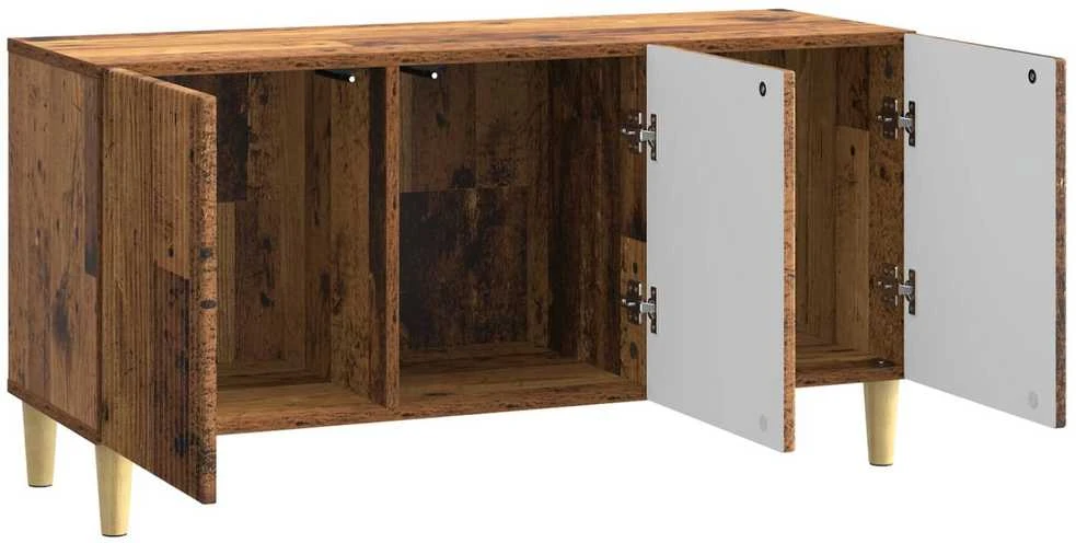 TV staliukas Televizoriaus spintelė 99 x 34,5 x 50 cm Sendintos medienos