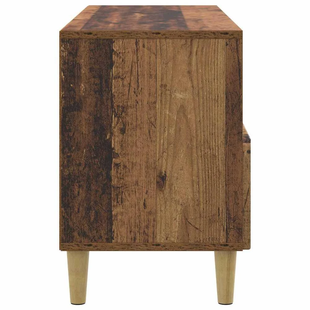TV staliukas Televizoriaus spintelė 102 x 34,5 x 50 cm Sendintos medienos
