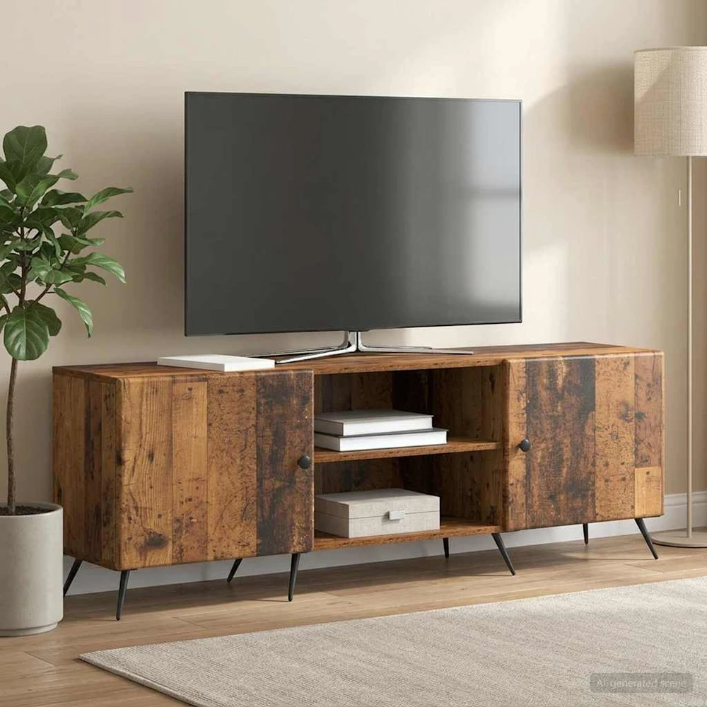 TV staliukas Televizoriaus spintelė 150 x 31 x 50 cm Sendintos medienos