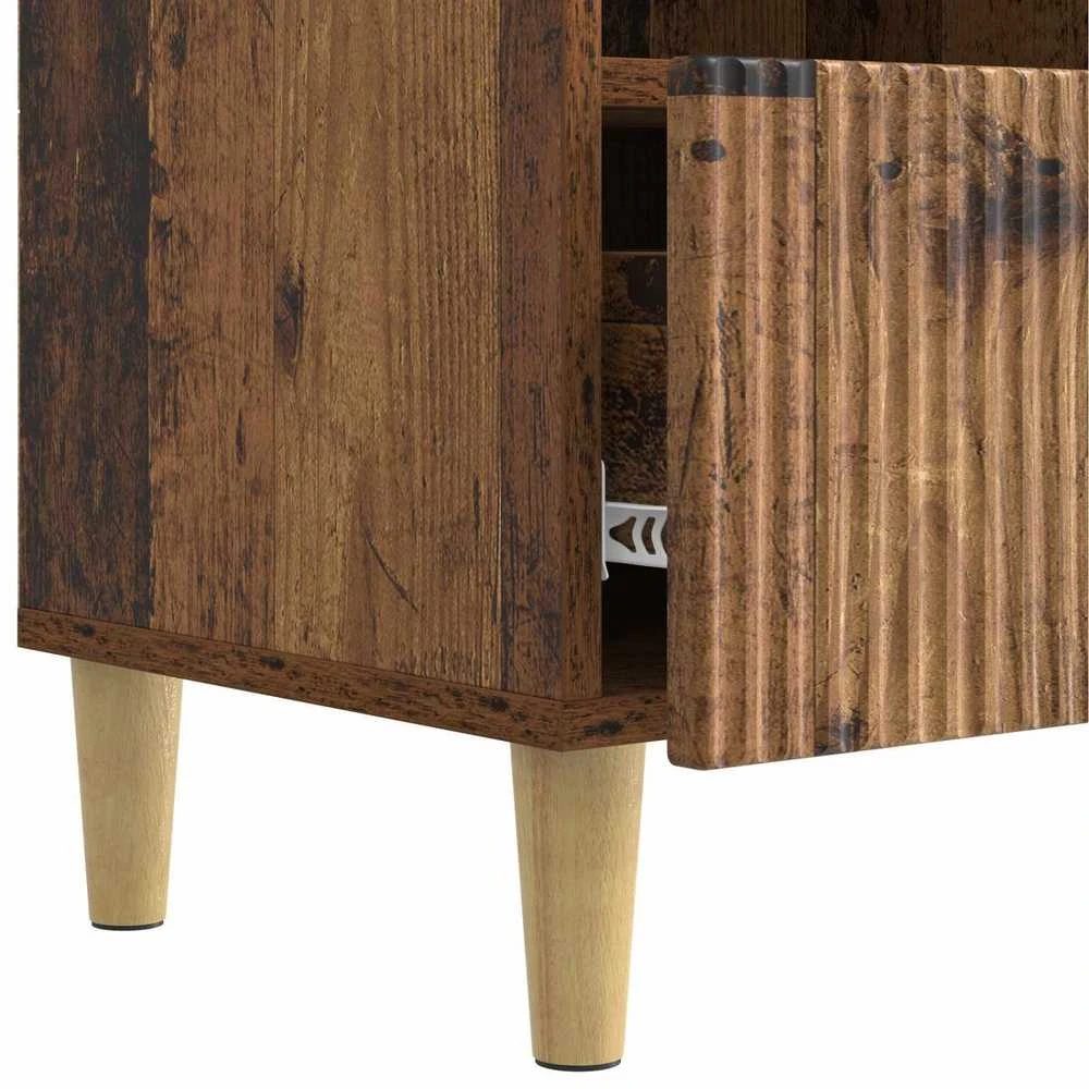 TV staliukas Televizoriaus spintelė 102 x 34,5 x 50 cm Sendintos medienos