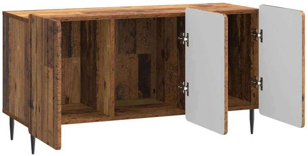 TV staliukas Televizoriaus spintelė 99 x 34,5 x 52 cm Sendintos medienos