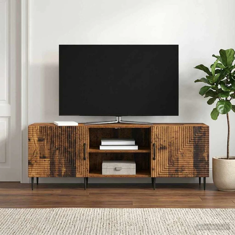 TV staliukas Televizoriaus spintelė 150 x 31 x 50 cm Sendintos medienos
