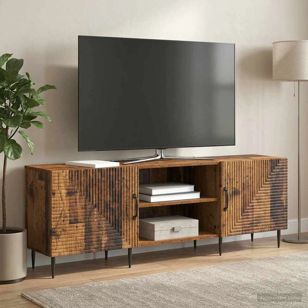 TV staliukas Televizoriaus spintelė 150 x 31 x 50 cm Sendintos medienos