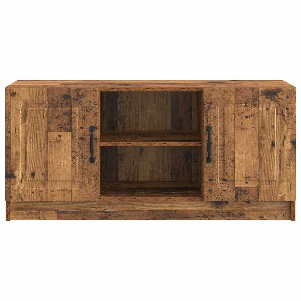 TV staliukas Televizoriaus spintelė Sendintos medienos 102 x 34,5 x 47 cm