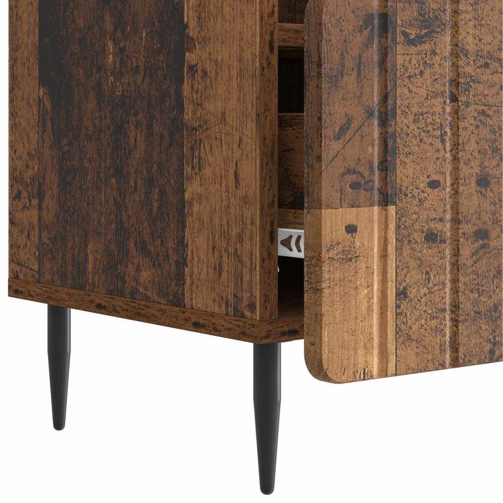 TV staliukas Televizoriaus spintelė Sendintos medienos 102 x 34,5 x 50 cm