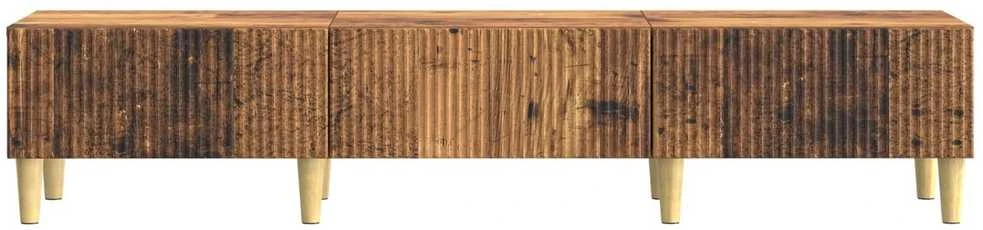TV staliukas Televizoriaus spintelė Sendintos medienos 147 x 34,5 x 30 cm