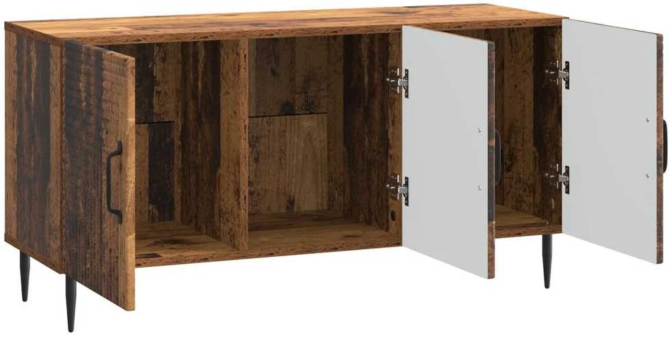 TV staliukas Televizoriaus spintelė Sendintos medienos 99 x 34,5 x 50 cm