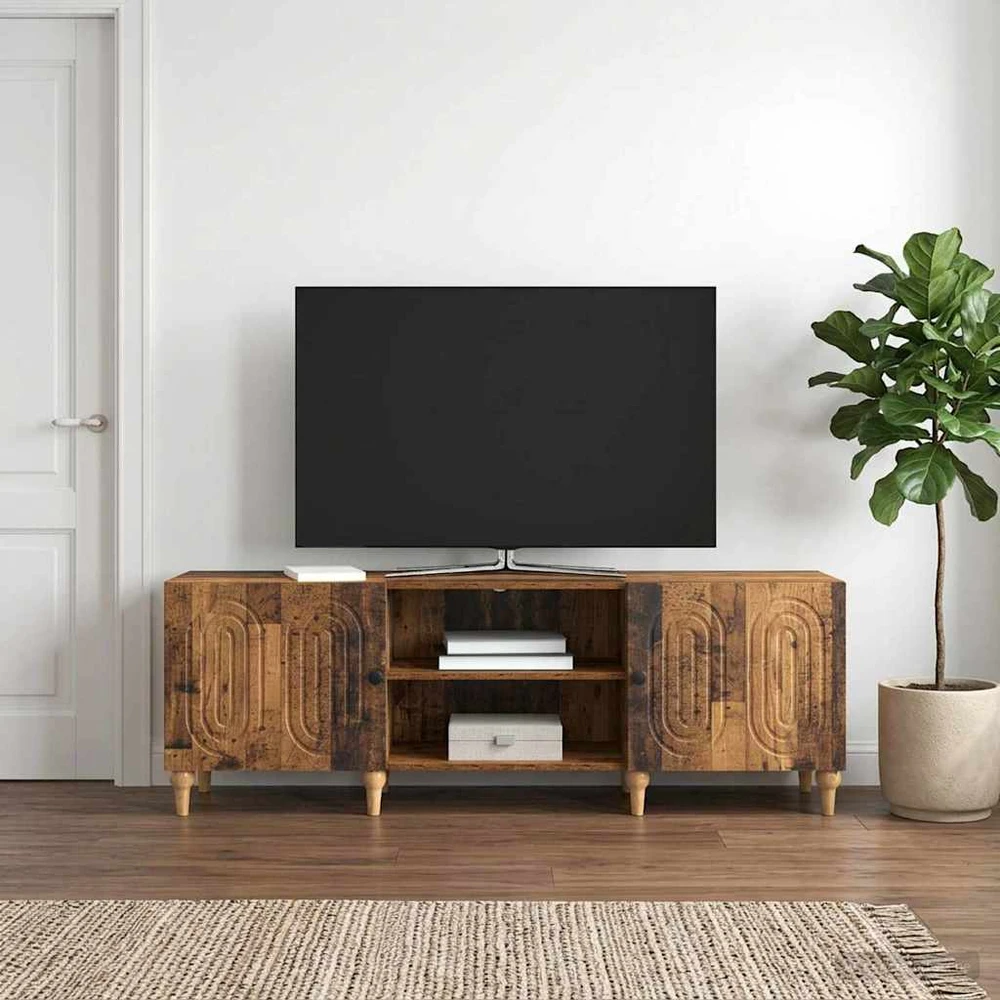 TV staliukas Televizoriaus spintelė 150 x 31 x 50 cm Sendintos medienos