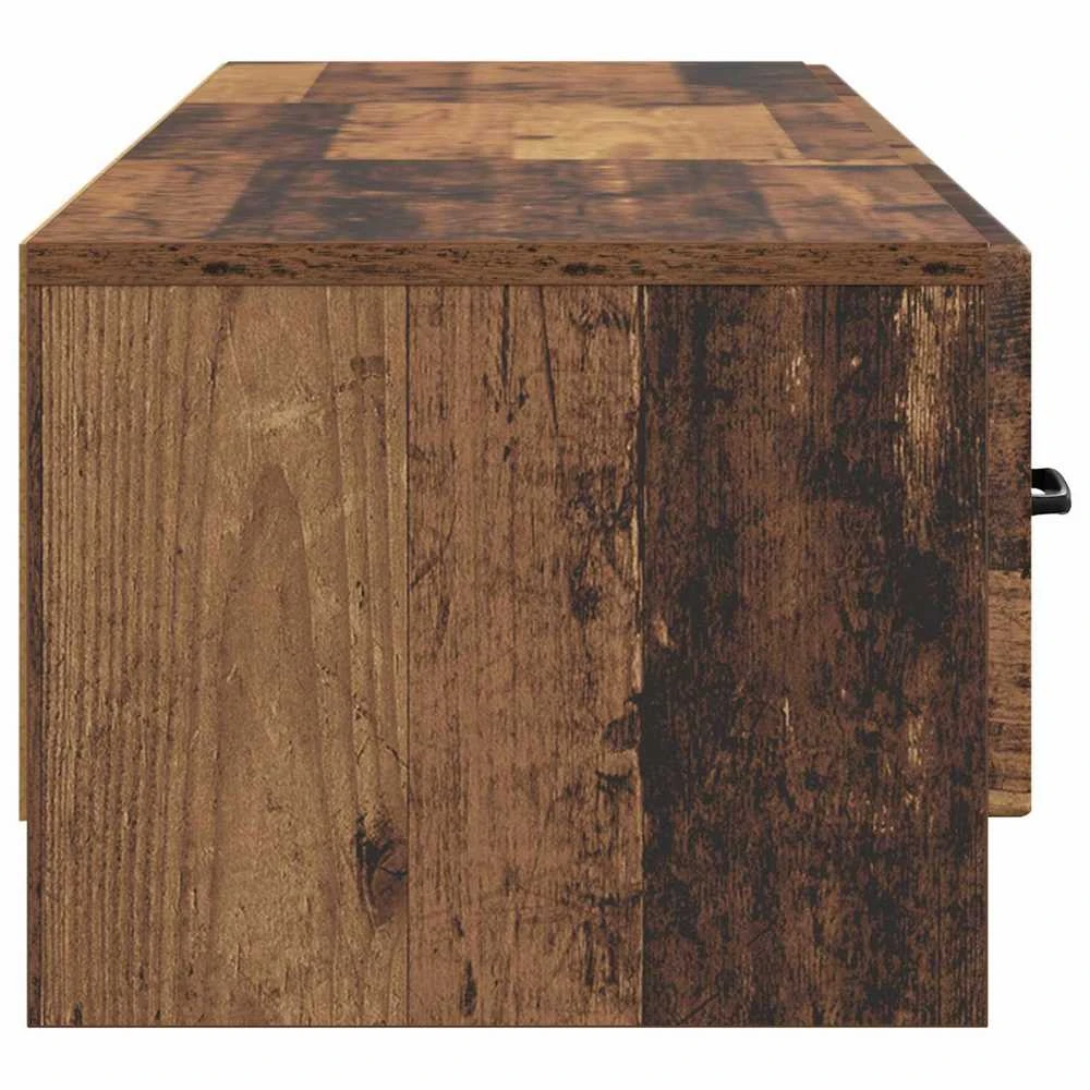 TV staliukas Televizoriaus spintelė 147 x 34,5 x 27 cm Sendintos medienos