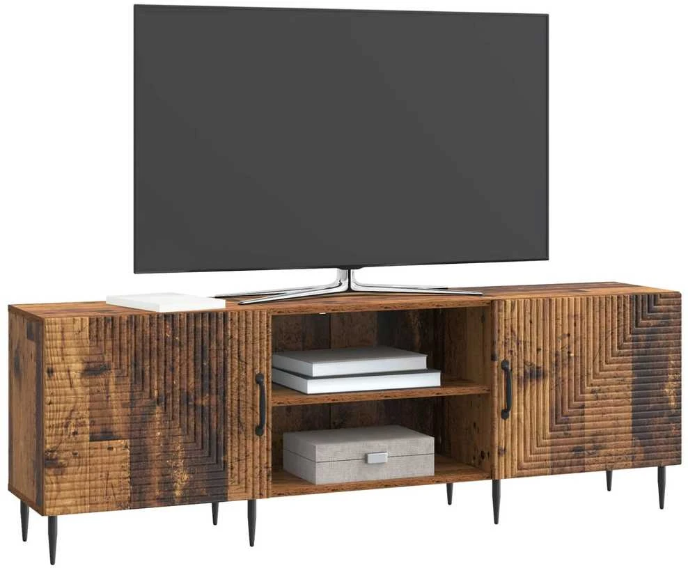 TV staliukas Televizoriaus spintelė 150 x 31 x 50 cm Sendintos medienos