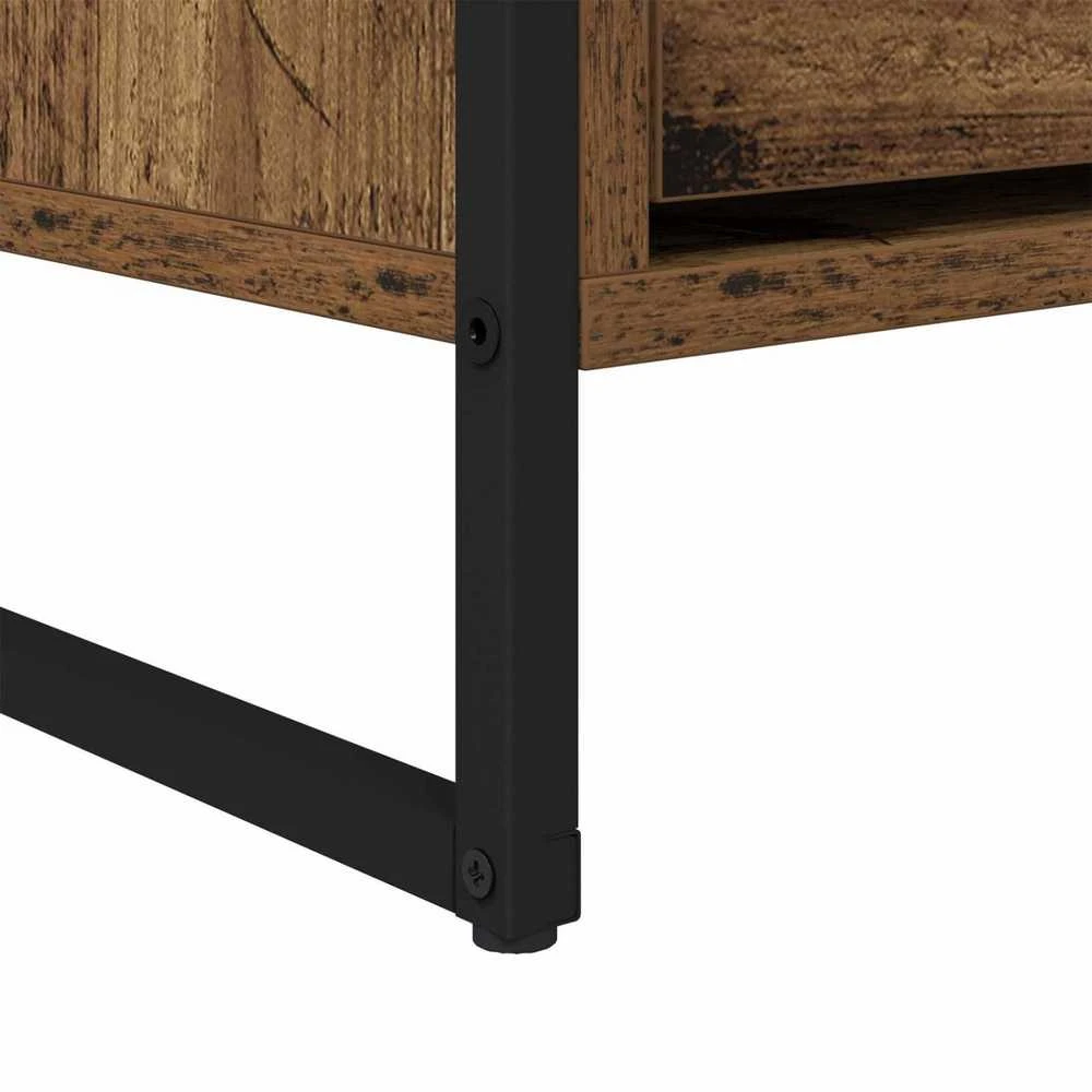 TV staliukas Televizoriaus spintelė 100 x 36 x 49,5 cm Senovinis medis