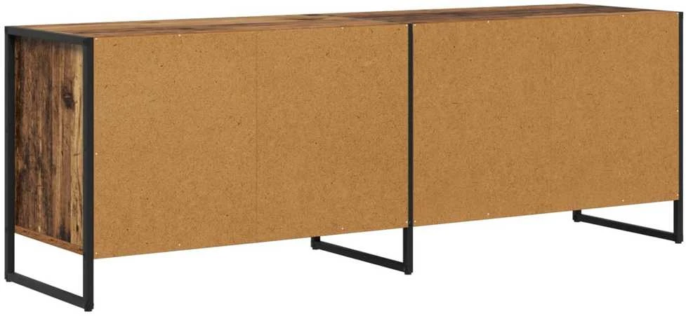 TV staliukas Televizoriaus spintelė 140 x 36 x 49.5 cm Senovinis medis
