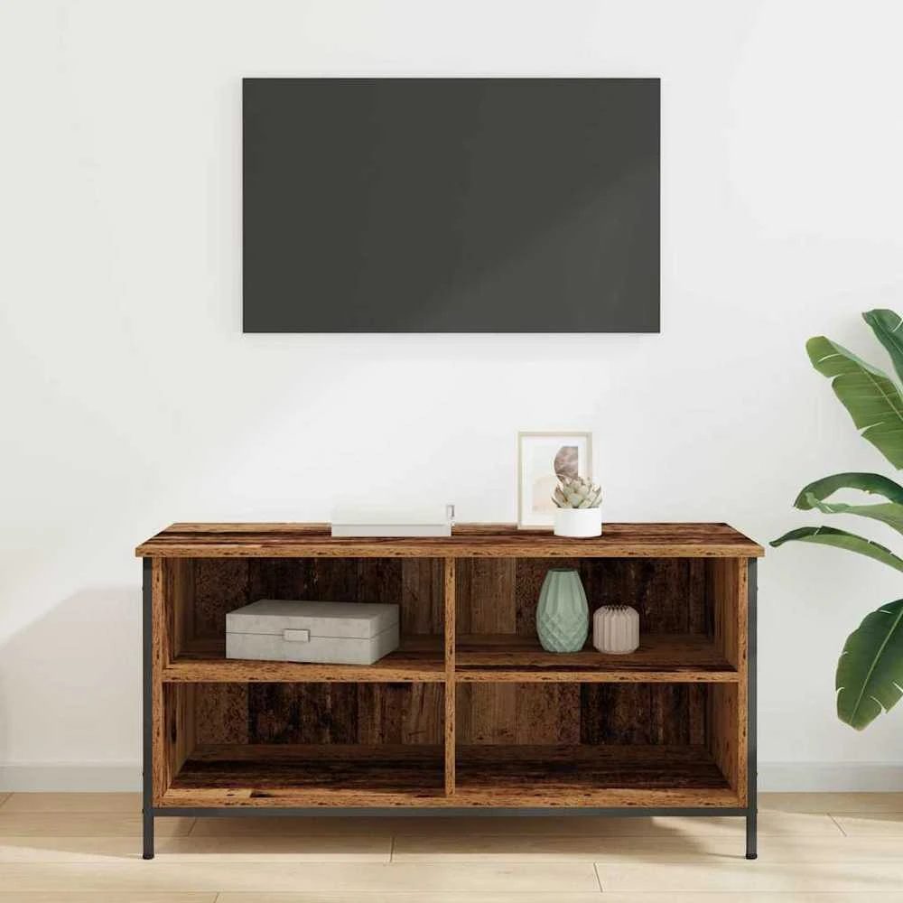 TV staliukas Televizoriaus spintelė 100 x 40 x 50 cm Senovinis medis