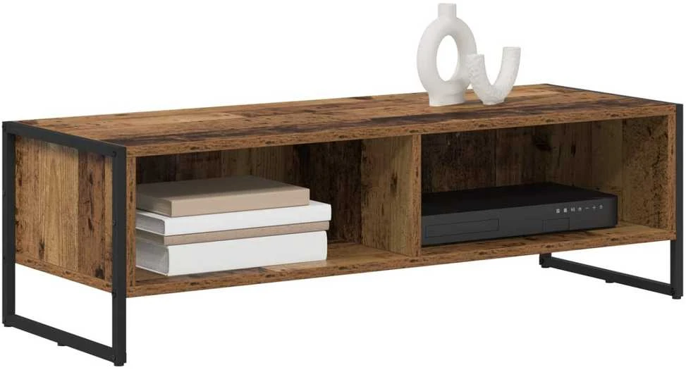 TV staliukas Televizoriaus spintelė 100 x 36.5 x 30.5 cm Senovinis medis