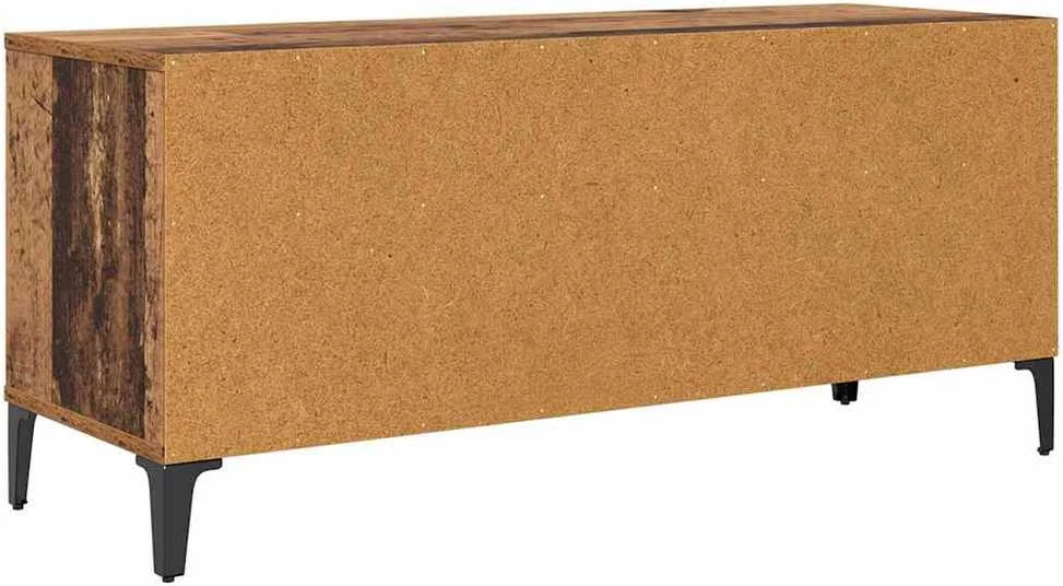 TV staliukas Televizoriaus spintelė Senovinis medis 100 x 34,5 x 44,5 cm