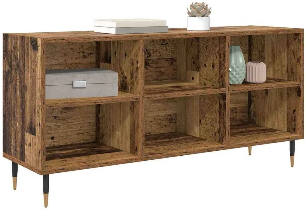 TV staliukas Televizoriaus spintelė 103,5 x 30 x 50 cm Senovinis medis
