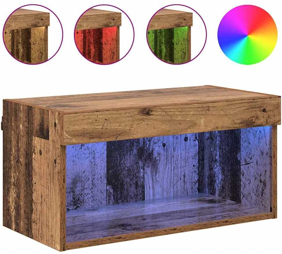 TV staliukas TV spintelių komplektas 60 x 30 x 30 cm Senovinis medis