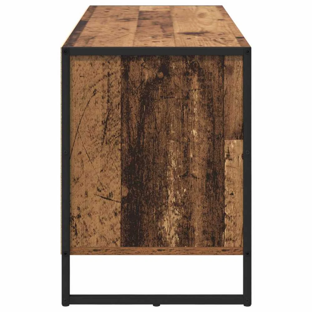 TV staliukas Televizoriaus spintelė 100 x 36 x 49.5 cm Senovinis medis