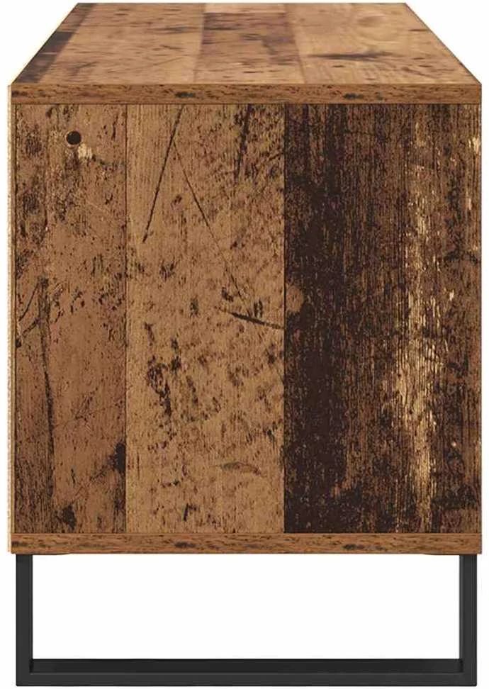 TV staliukas Televizoriaus spintelė Senovinis medis 100 x 34,5 x 44,5 cm