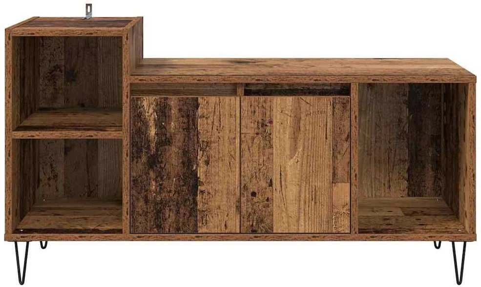 TV staliukas Televizoriaus spintelė 100 x 35 x 55 cm Senovinis medis