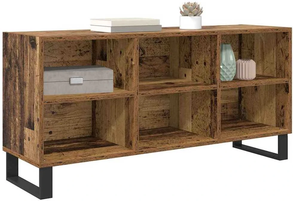 TV staliukas Televizoriaus spintelė 103,5 x 30 x 50 cm Senovinis medis