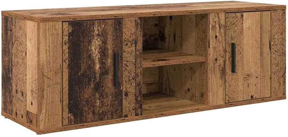 TV staliukas Televizoriaus spintelė 100 x 31,5 x 35 cm Senovinis medis