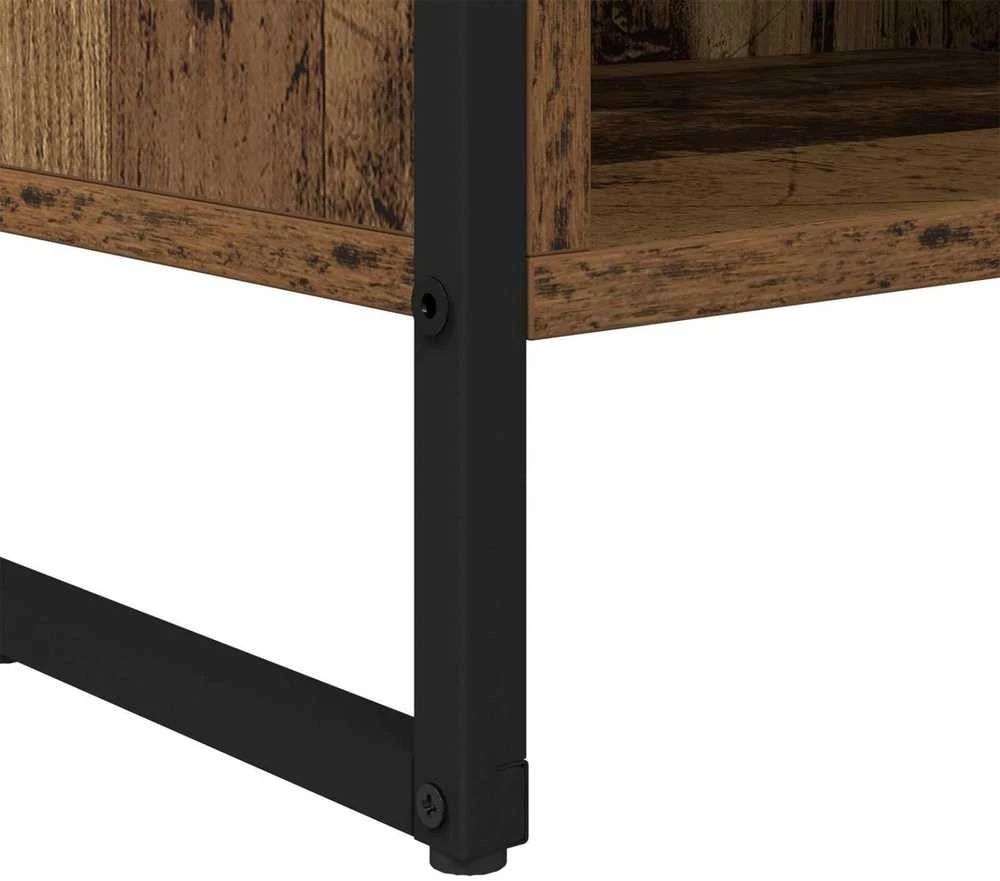 TV staliukas Televizoriaus spintelė 100 x 36.5 x 30.5 cm Senovinis medis