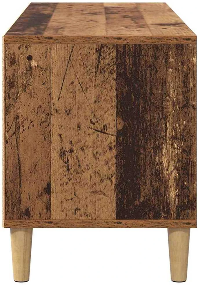 TV staliukas Televizoriaus spintelė 100 x 34,5 x 44,5 cm Senovinis medis