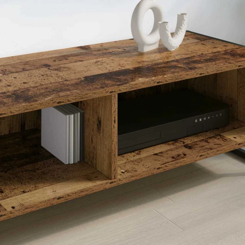 TV staliukas Televizoriaus spintelė 100 x 36.5 x 30.5 cm Senovinis medis