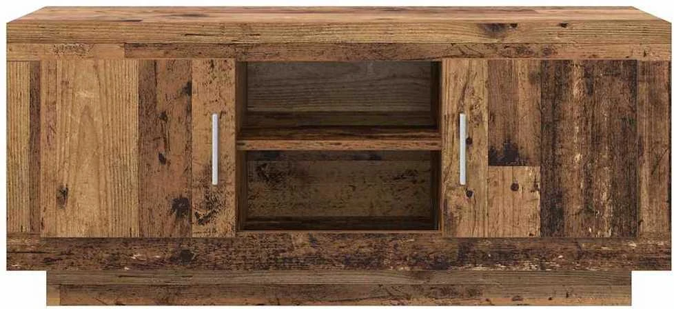 TV staliukas Televizoriaus spintelė 102 x 35 x 45 cm Senovinis medis