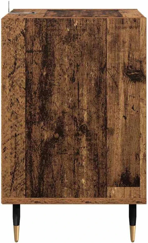TV staliukas Televizoriaus spintelė 100 x 35 x 55 cm Senovinis medis
