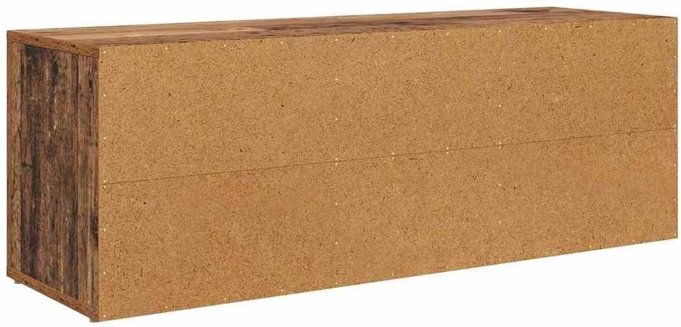 TV staliukas Televizoriaus spintelė 100 x 31,5 x 35 cm Senovinis medis