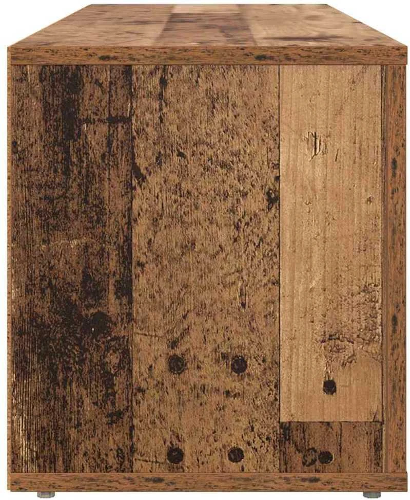 TV staliukas Televizoriaus spintelė 100 x 31,5 x 35 cm Senovinis medis