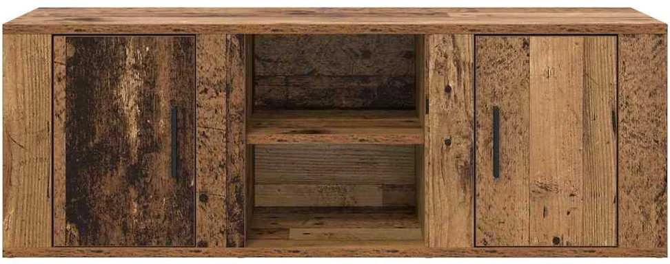 TV staliukas Televizoriaus spintelė 100 x 31,5 x 35 cm Senovinis medis