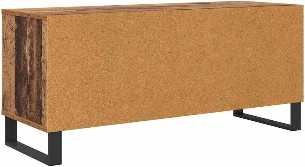 TV staliukas Televizoriaus spintelė Senovinis medis 100 x 34,5 x 44,5 cm