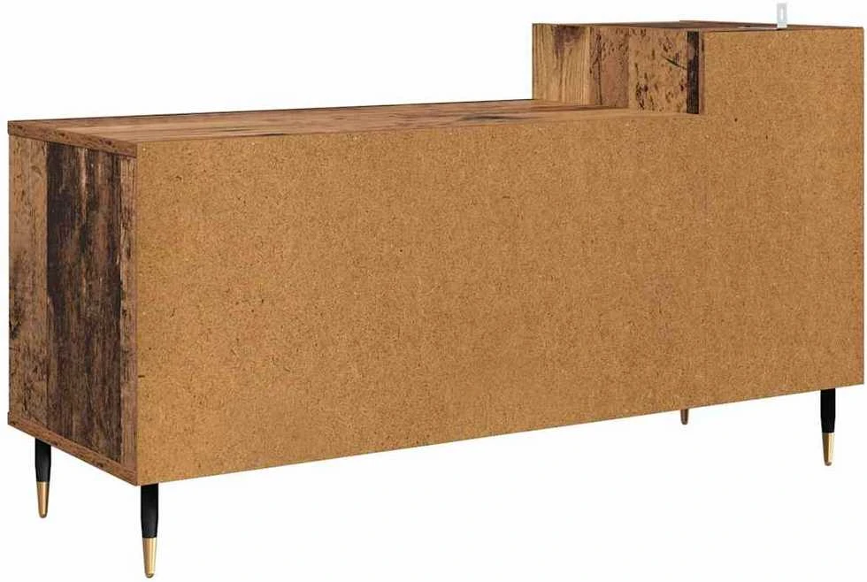 TV staliukas Televizoriaus spintelė 100 x 35 x 55 cm Senovinis medis