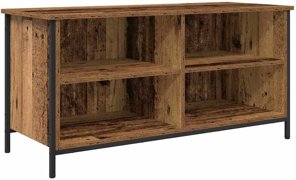TV staliukas Televizoriaus spintelė 100 x 40 x 50 cm Senovinis medis