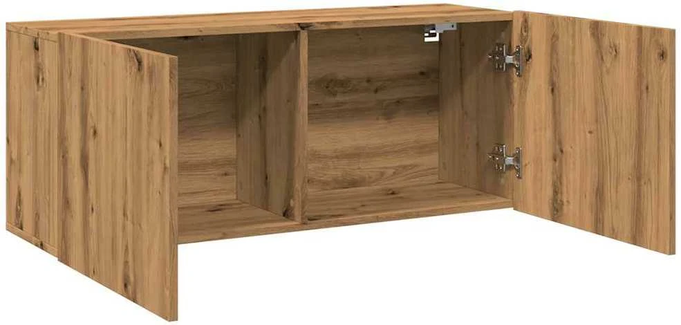 TV staliukas televizoriaus spintelė Sieninė Artisan ąžuolas 100x30x41 cm