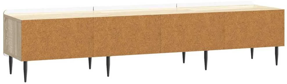TV staliukas Televizoriaus spintelė 147 x 34,5 x 32 cm Sonoma ąžuolas