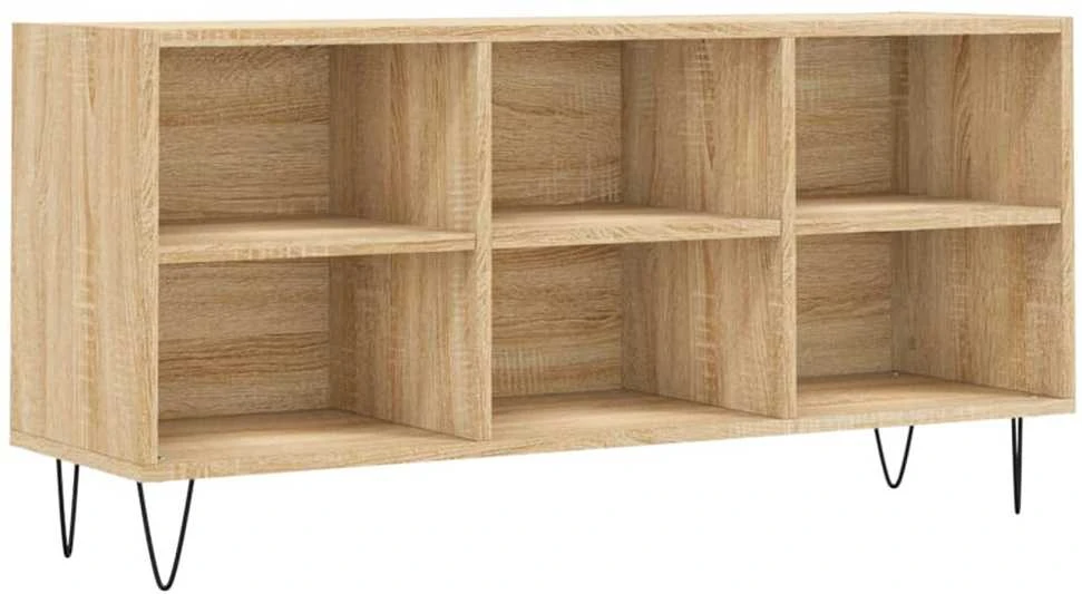 TV staliukas Televizoriaus spintelė, sonoma ąžuolo, 103,5x30x50cm, mediena