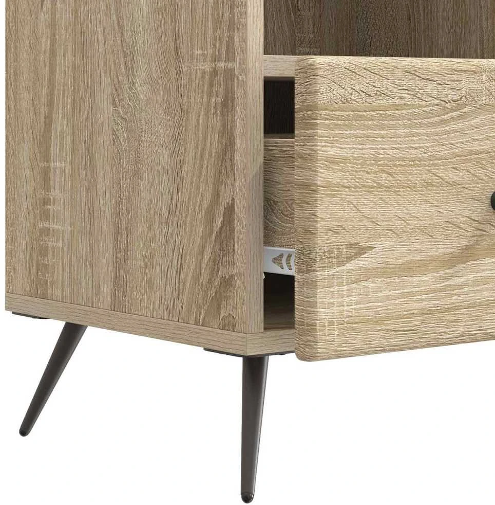 TV staliukas Televizoriaus spintelė Sonoma ąžuolas 102 x 34,5 x 50 cm