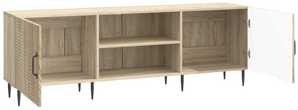 TV staliukas Televizoriaus spintelė 150 x 31 x 50 cm Sonoma ąžuolas