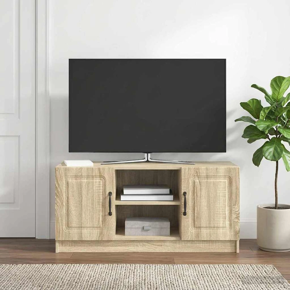 TV staliukas Televizoriaus spintelė Sonoma ąžuolas 102 x 34,5 x 47 cm