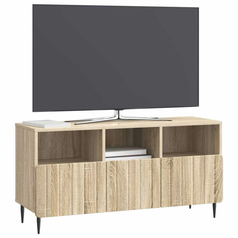 TV staliukas Televizoriaus spintelė Sonoma ąžuolas 102 x 34,5 x 50 cm